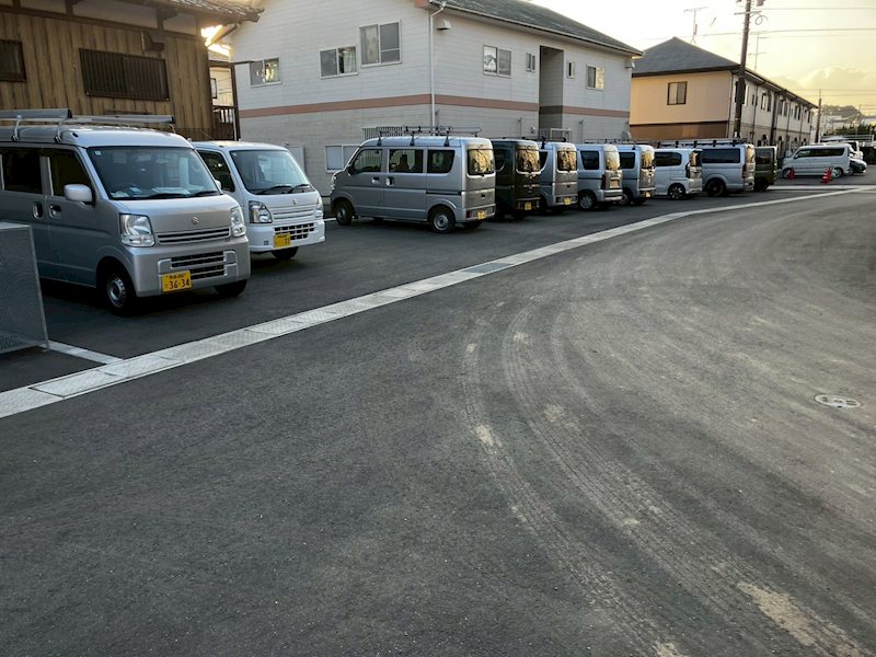トレス天満A 駐車場