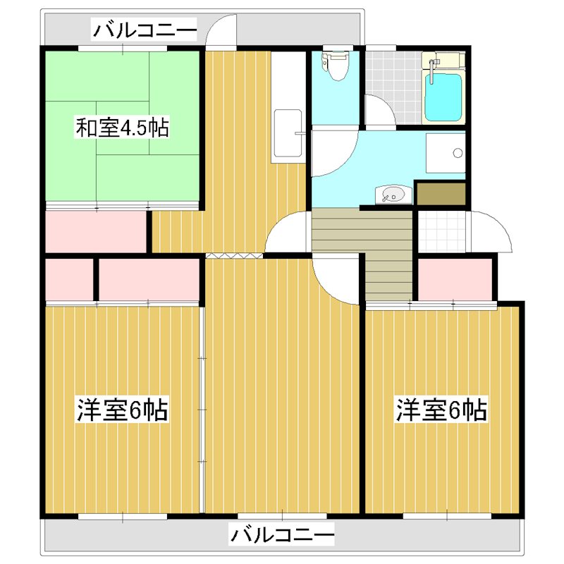 ユートピア城見 間取り