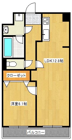 フロンティア八天 間取り