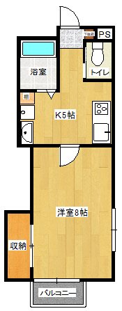 プチメゾン小野E 間取り