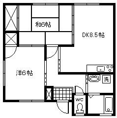 コーポ野崎 間取り
