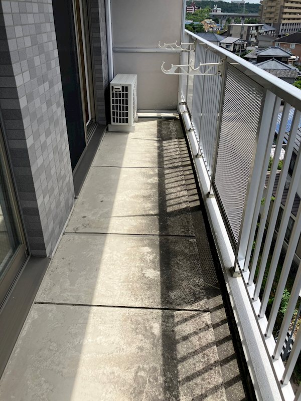 フロンティア貝津 ベランダ