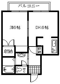 プチメゾンサンタクール 間取り