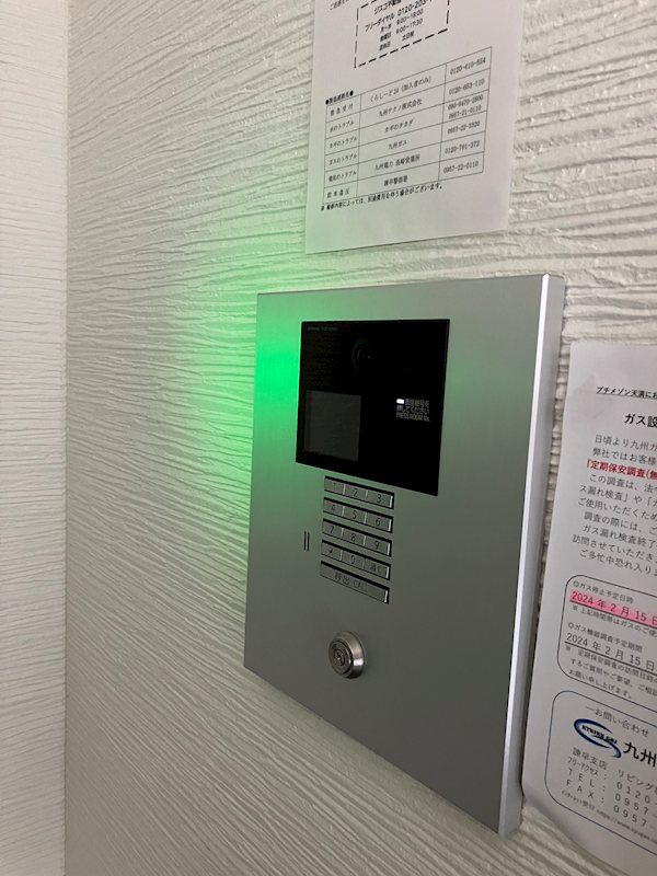 プチメゾン天満 セキュリティ