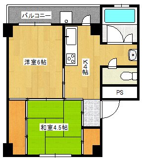 ユートピア原口 間取り