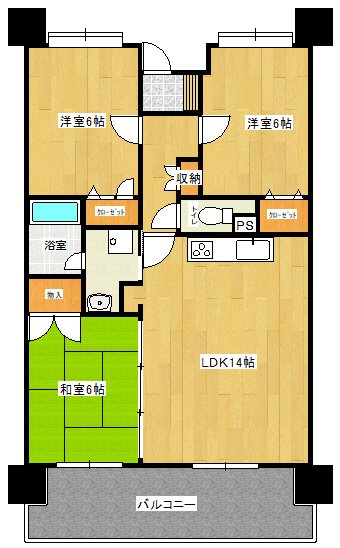フロンティアエム 間取り