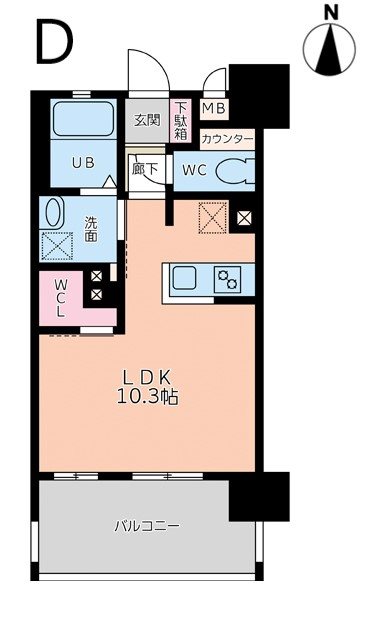 フロンティアききつⅡ 間取り