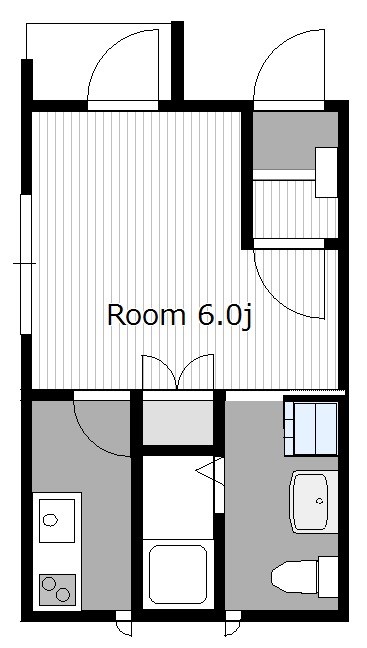 スペランツァ麻溝台 102号室 間取り