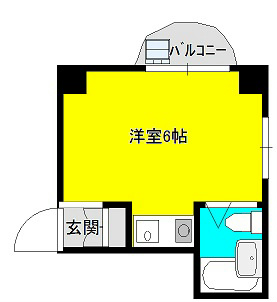 ツインリーフ相模原 401号室 間取り
