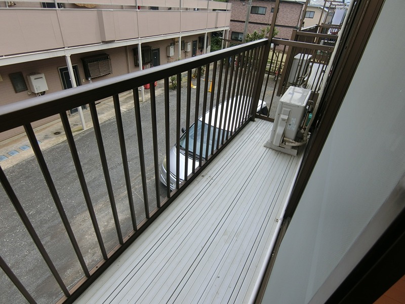 ゴールドツインタワー弐番館  ベランダ