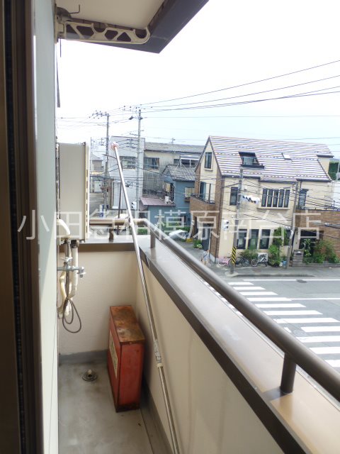 長谷川マンション ベランダ