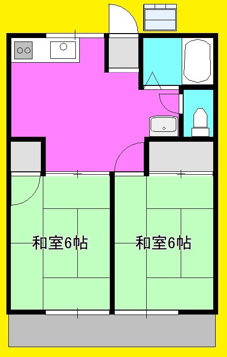 シティハイム諏訪 間取り図