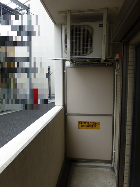 矢部３丁目マンション ベランダ