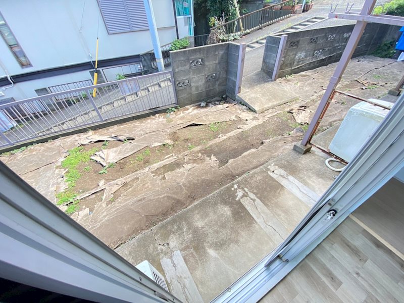 グリーンヒルハイツ ベランダ