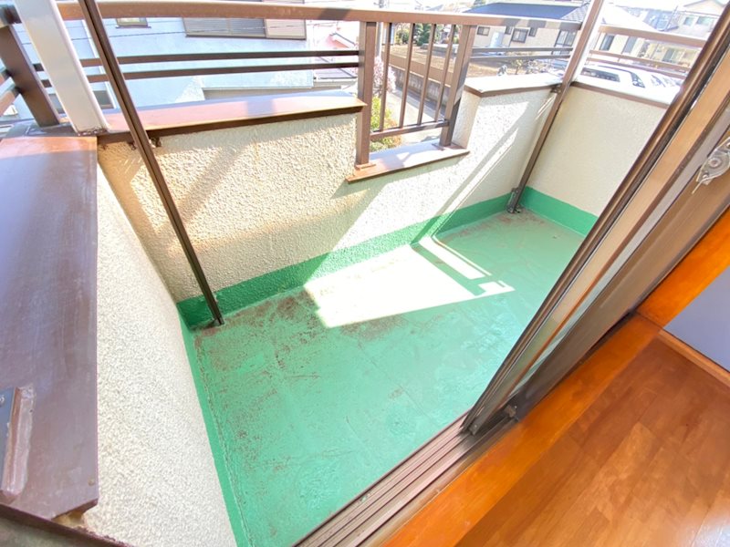 上九沢T貸家 ベランダ