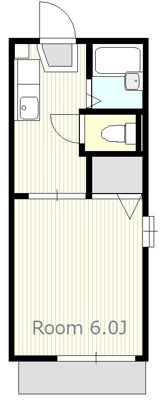 ラミタス相模台 102号室 間取り
