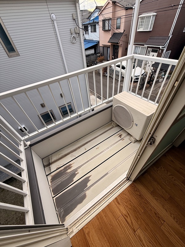 ホワイトハイツ   ベランダ