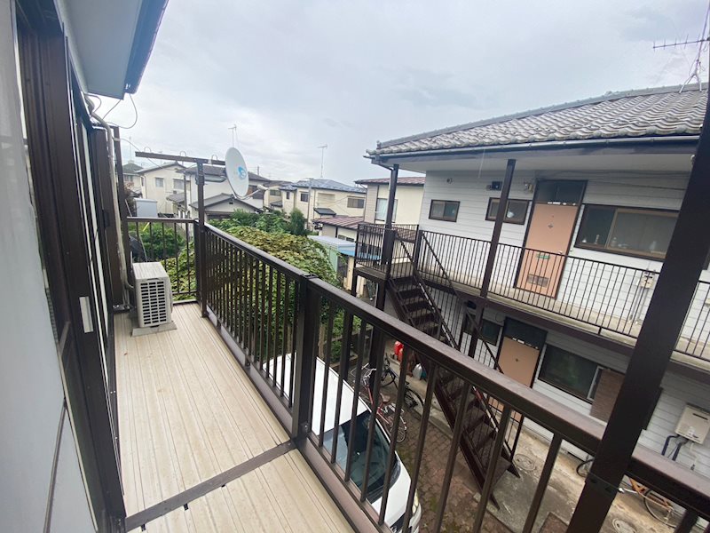 たちばなハイツ A  ベランダ