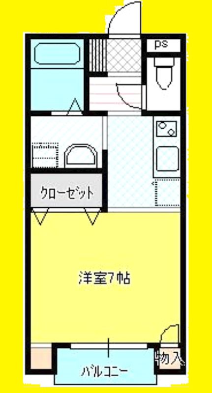 メゾンＬ 101号室 間取り
