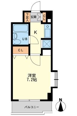 デイム橋本 912号室 間取り