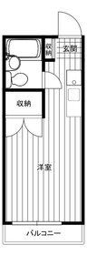 パークハイツ中島Ⅱ 306号室 間取り
