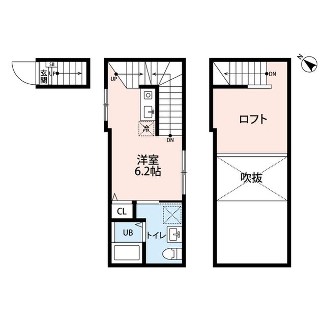 クリア町田 202号室 間取り