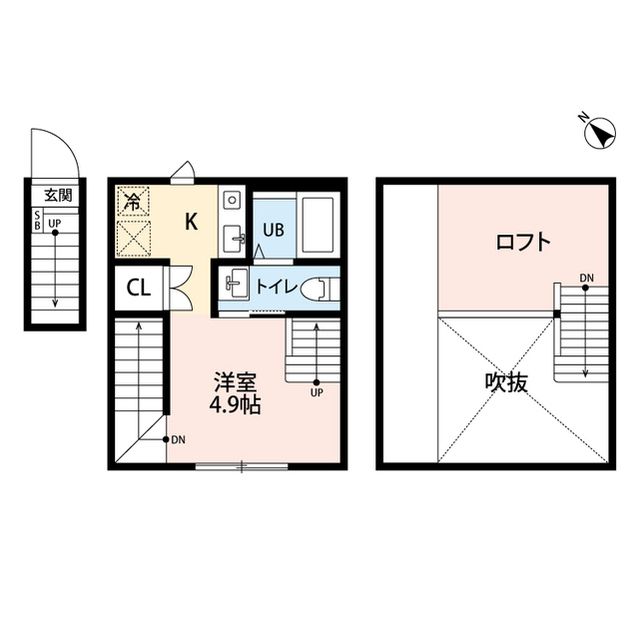 クリア町田 204号室 間取り