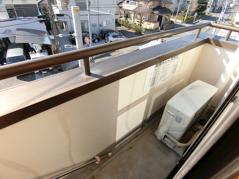 長谷川マンション  ベランダ