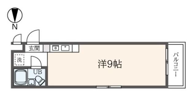 ユーカリハイツ八王子 305号室 間取り