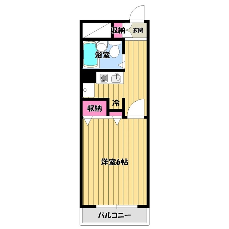 パストラーナ柏木 間取り図