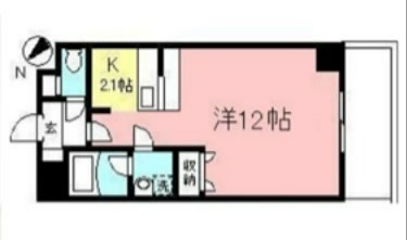 モンテヴェルデN-1 702号室 間取り