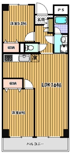 アーバン・ル・モンド 間取り図
