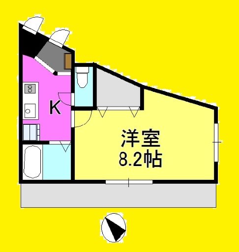 龍生堂橋本ビル 間取り図