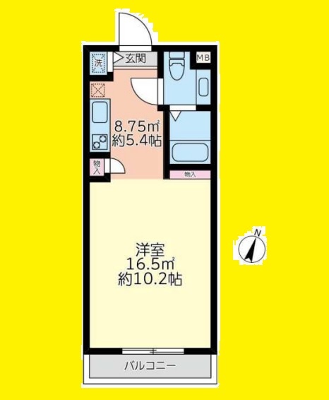 グレイシャスハシモト 間取り図