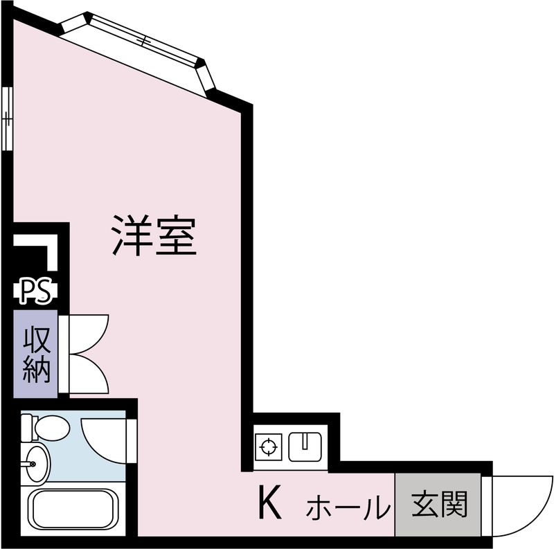 クロノス橋本 間取り図