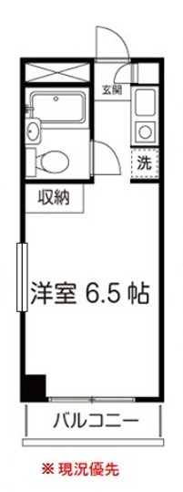 ＴＩＫＳ1 705号室 間取り