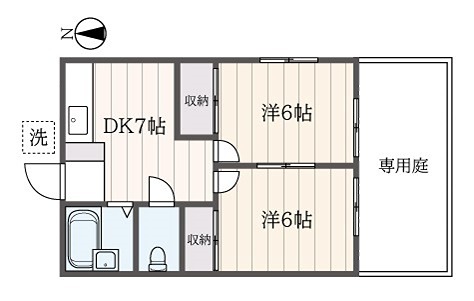 メゾン青木 間取り図