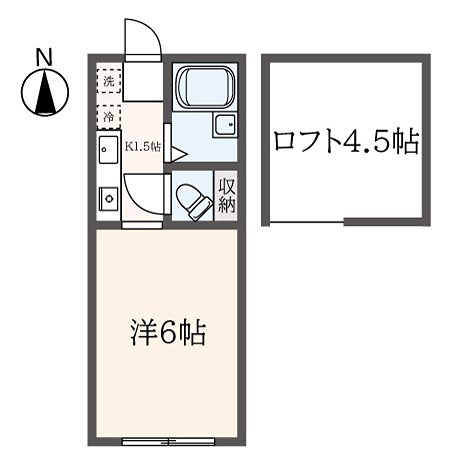 太喜ＡⅠ 106号室 間取り