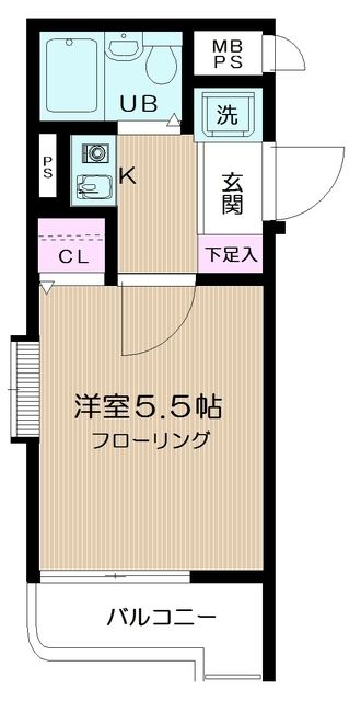 日神パレステージ相模原中央 406号室 間取り