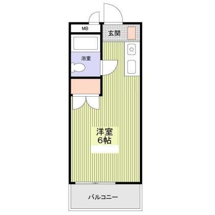 メイプルハウス町田 403号室 間取り