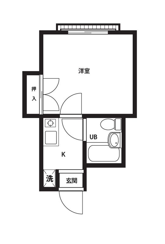 エステートピア和光７ 202号室 間取り