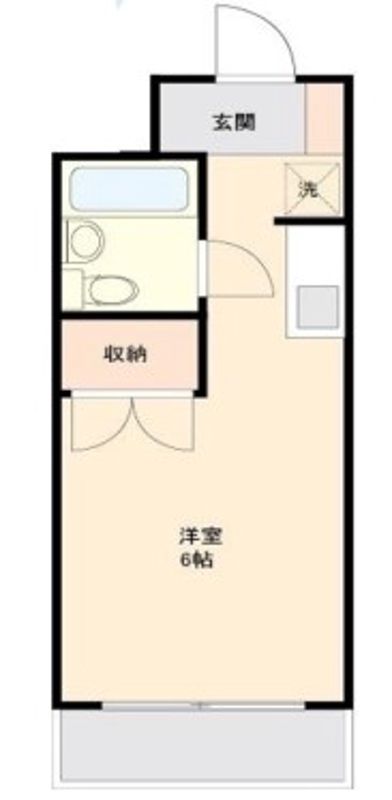 リエス高尾 303号室 間取り