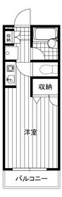 ジュネスAOKI 102号室 間取り