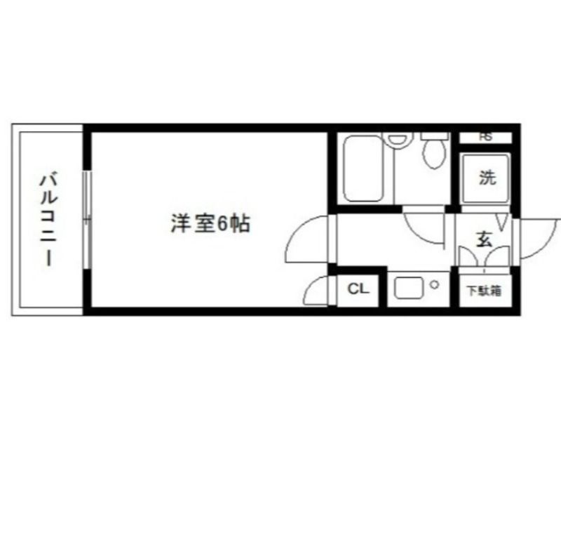 ワコーレ相武台前 306号室 間取り