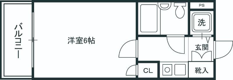 ワコーレ相武台前 111号室 間取り