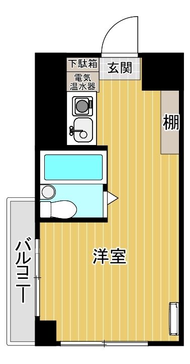 グレースヒルズ 301号室 間取り