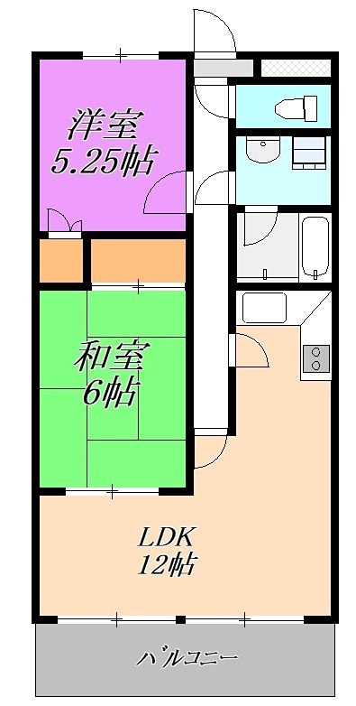 アルカンシェル橋本 303号室 間取り