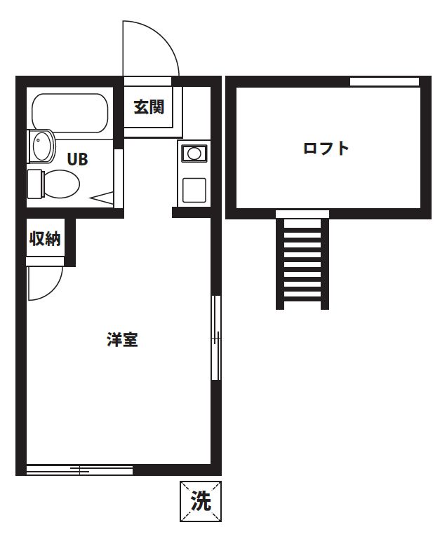 フレグランス町田 105号室 間取り