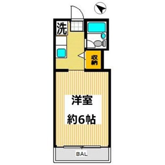 ヴァンベールTATE 503号室 間取り