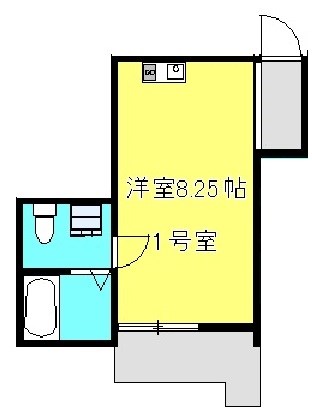 ベルハウス  101号室 間取り